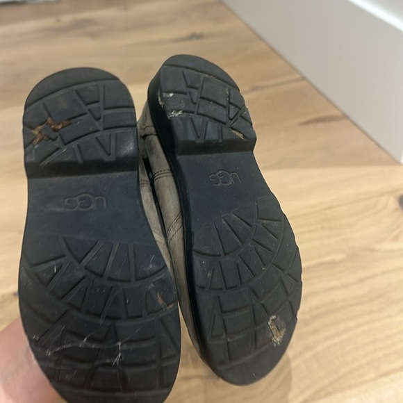 Ugg Bolden Weather Boot kids gray 3 - Picture 3 of 5